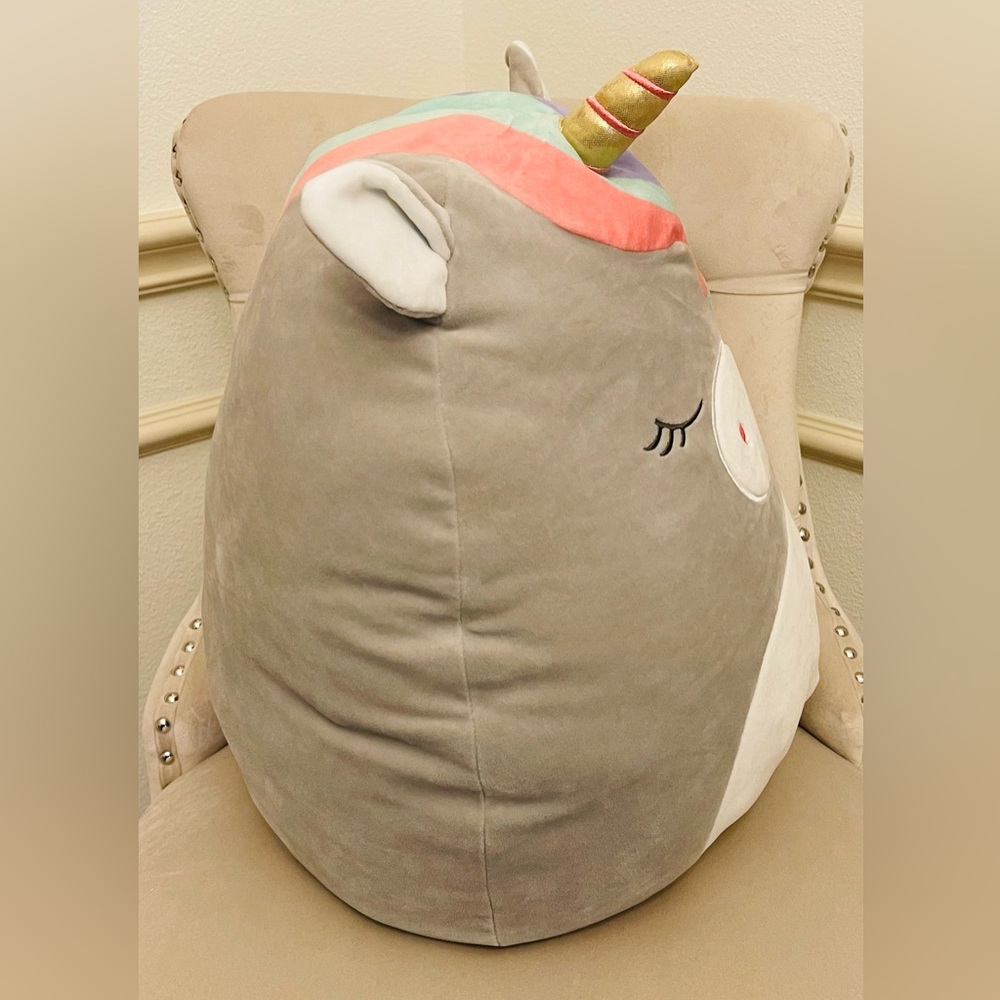 Squishmallows 16” Teresa the Grey Unicorn KellyToy Plush Stuffed Animal. - Picture 3 of 4